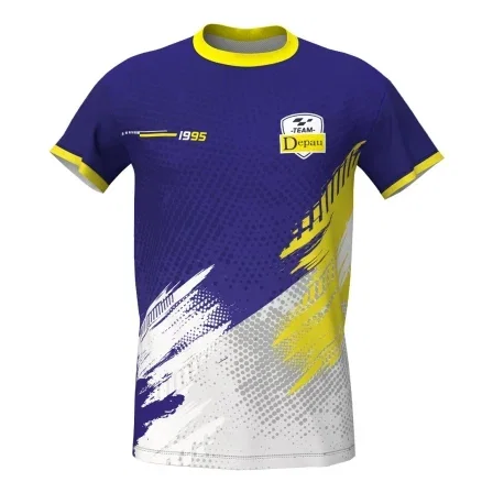 Depau Team - Camiseta de Tejido Técnico, Talla M Depau Team - Camiseta de Tejido Técnico, Talla M